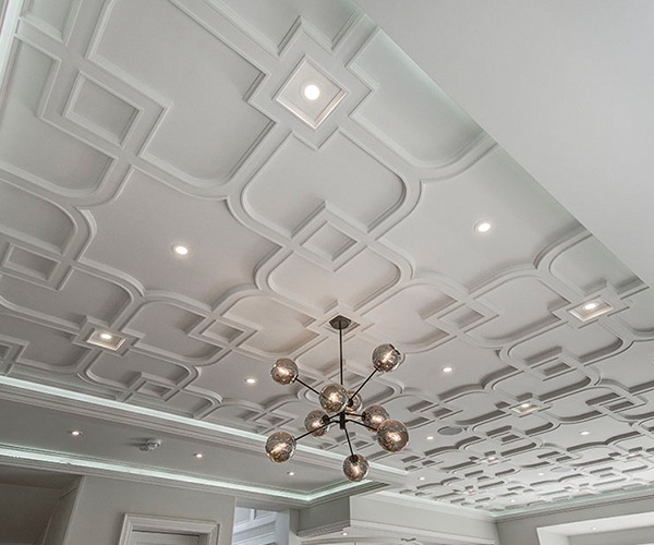 Quatrefoil Ceiling Moulding Am Group Studio Crown
